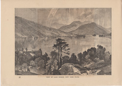 View of Lake George, New York State